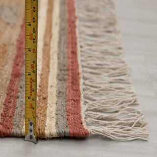 Beige Tribal Diamond Rug