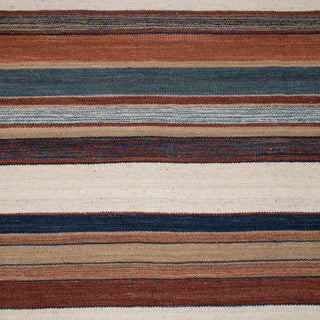 Multicolor Striped Rug