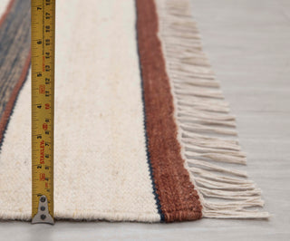 Multicolor Striped Rug