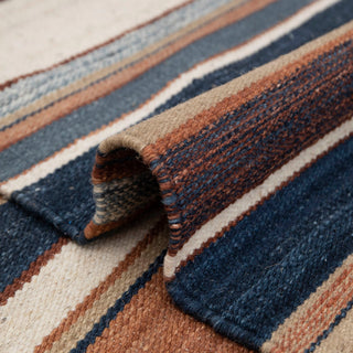 Multicolor Striped Rug